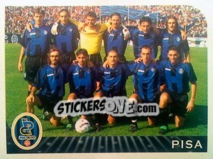 Figurina Squadra Pisa - Calciatori 2002-2003 - Panini