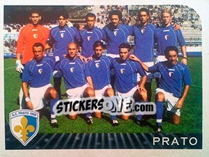 Figurina Squadra Prato - Calciatori 2002-2003 - Panini