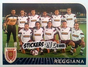 Cromo Squadra Reggiana - Calciatori 2002-2003 - Panini