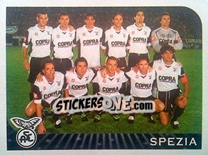 Sticker Squadra Spezia