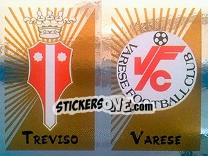 Sticker Scudetto Treviso / Varese - Calciatori 2002-2003 - Panini
