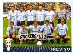 Sticker Squadra Treviso - Calciatori 2002-2003 - Panini