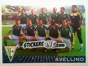Cromo Squadra Avellino - Calciatori 2002-2003 - Panini