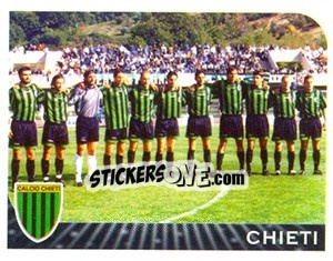 Figurina Squadra Chieti - Calciatori 2002-2003 - Panini