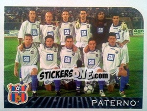Sticker Squadra Paternò - Calciatori 2002-2003 - Panini