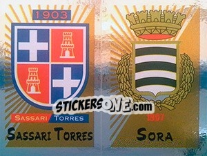 Figurina Scudetto Sassari Torres / Sora