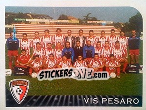 Figurina Squadra Vis Pesaro - Calciatori 2002-2003 - Panini