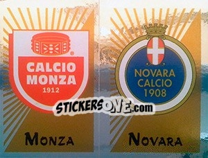 Sticker Scudetto Monza / Novara - Calciatori 2002-2003 n. 679 - Panini