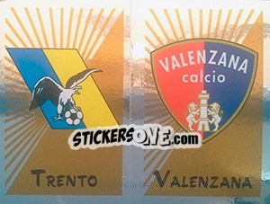 Sticker Scudetto Trento / Valenzana - Calciatori 2002-2003 n. 683 - Panini