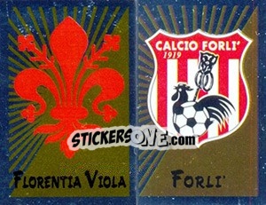 Figurina Scudetto Fano / Florentia Viola