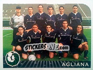 Figurina Squadra Agliana - Calciatori 2002-2003 - Panini