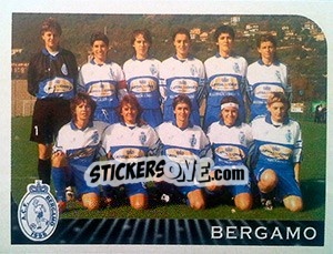 Sticker Squadra Bergamo - Calciatori 2002-2003 - Panini