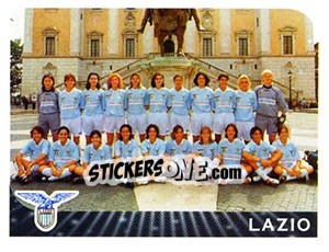 Figurina Squadra Lazio - Calciatori 2002-2003 - Panini