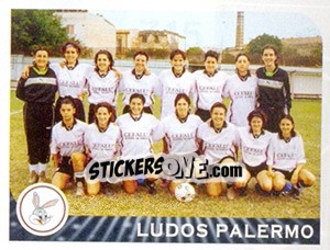 Figurina Squadra Ludos - Calciatori 2002-2003 - Panini