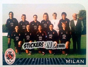 Sticker Squadra Milan - Calciatori 2002-2003 - Panini