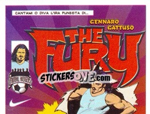 Sticker Gennaro Gattuso - Calciatori 2002-2003 n. A - Panini