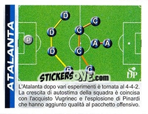 Cromo Schema - Calciatori 2002-2003 - Panini