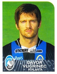 Figurina Davor Vugrinec - Calciatori 2002-2003 - Panini