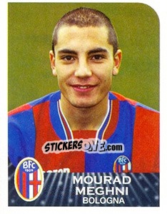 Cromo Mourad Meghni - Calciatori 2002-2003 - Panini