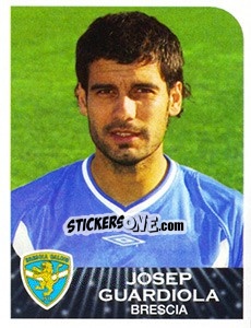 Sticker Josep Guardiola - Calciatori 2002-2003 n. T13 - Panini