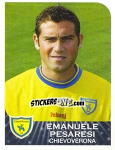 Sticker Emanuele Pesaresi - Calciatori 2002-2003 - Panini