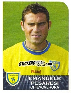 Figurina Emanuele Pesaresi - Calciatori 2002-2003 - Panini