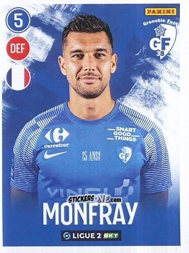 Cromo Adrien Monfray