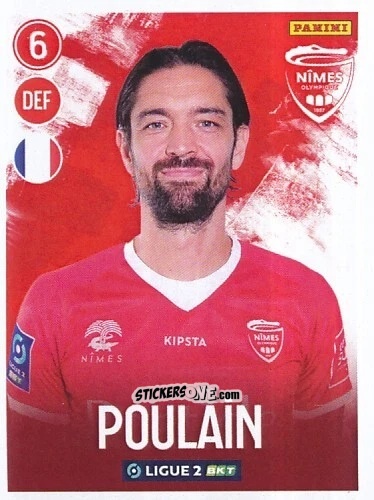 Cromo Benoît Poulain