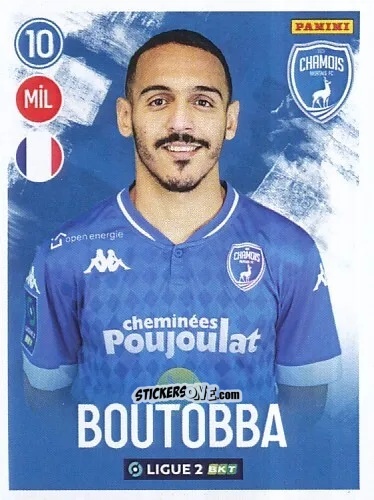 Cromo Bilal Boutobba