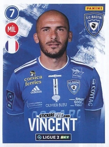Cromo Christophe Vincent