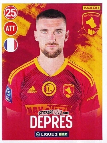 Cromo Clément Depres