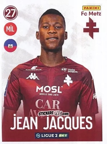 Cromo Danley Jean Jacques