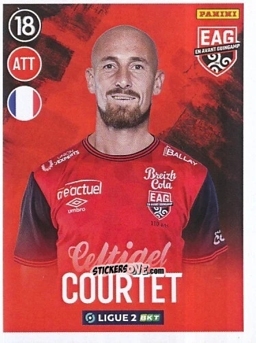 Cromo Gaëtan Courtet