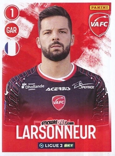 Cromo Gautier Larsonneur