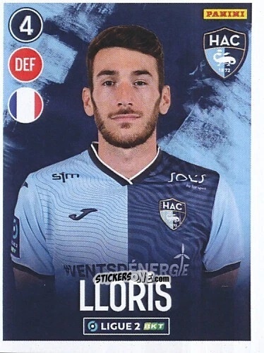 Cromo Gautier Lloris