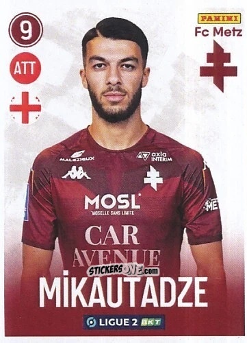 Cromo Georges Mikautadze