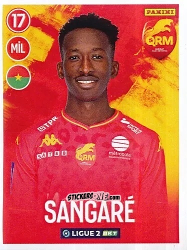 Cromo Gustavo Sangaré