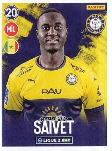 Cromo Henri Saivet