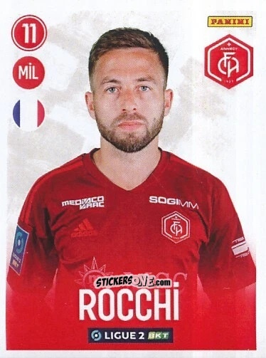 Cromo Jean-Jacques Rocchi