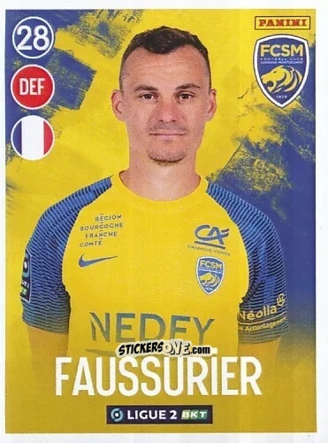 Cromo Julien Faussurier