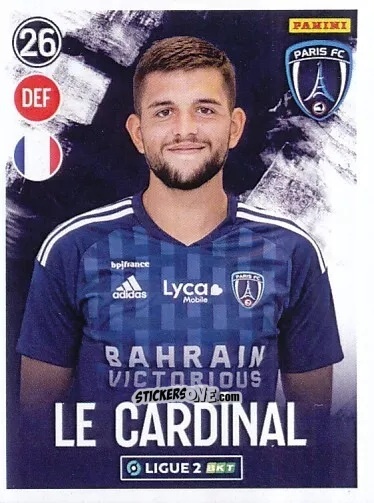 Cromo Julien Le Cardinal