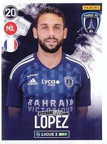 Cromo Julien López