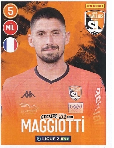 Cromo Julien Maggiotti