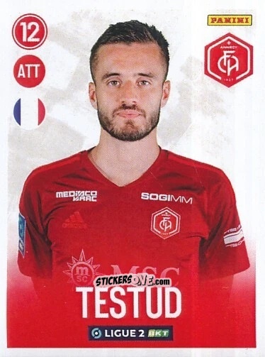 Cromo Kévin Testud
