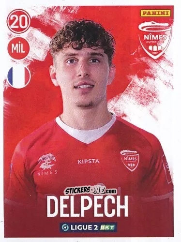 Cromo Léon Delpech