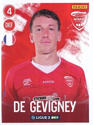 Cromo Maël de Gevigney