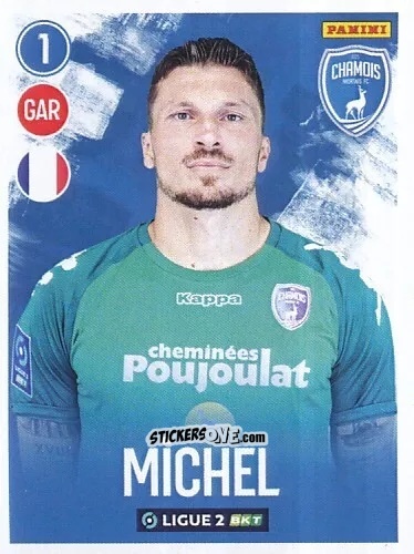 Cromo Mathieu Michel