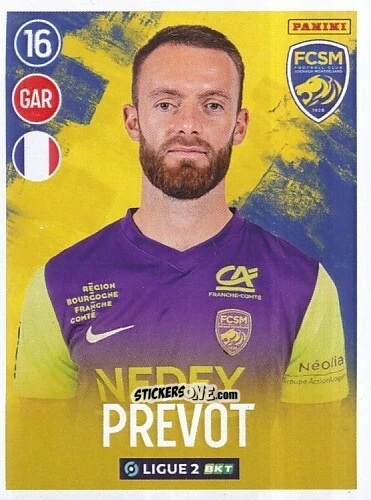 Cromo Maxence Prévot