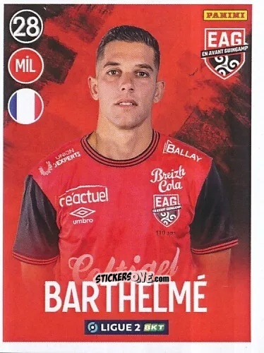 Cromo Maxime Barthelmé