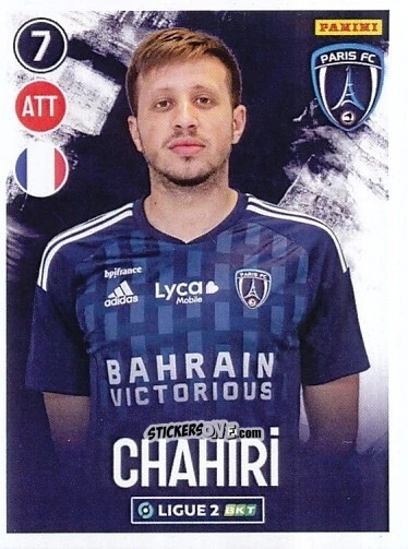 Cromo Mehdi Chahiri